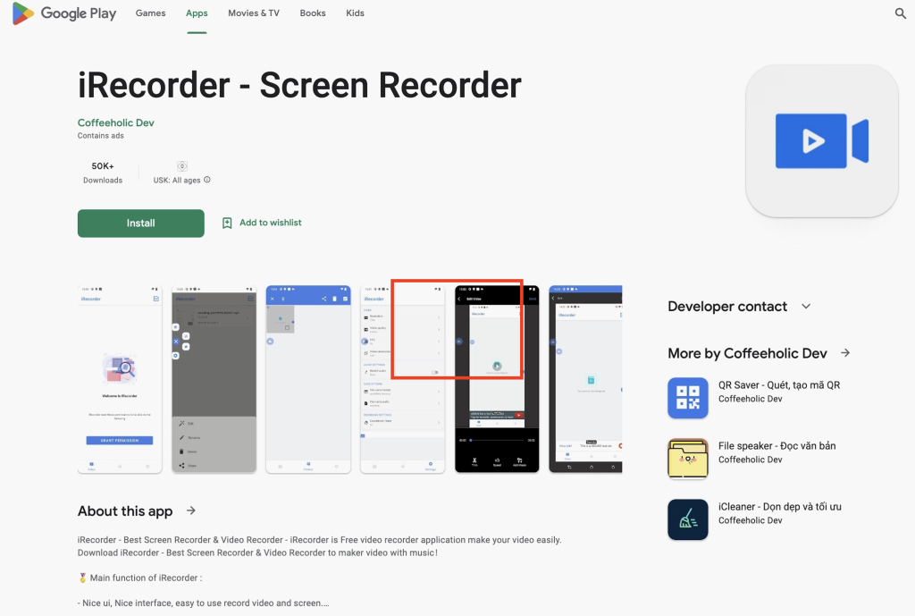 iRecorder - Screen Recorder